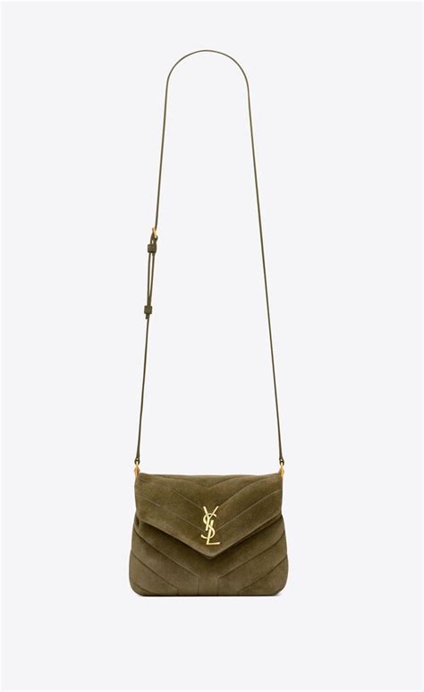 ysl small toy loulou|toy loulou in quilted suede.